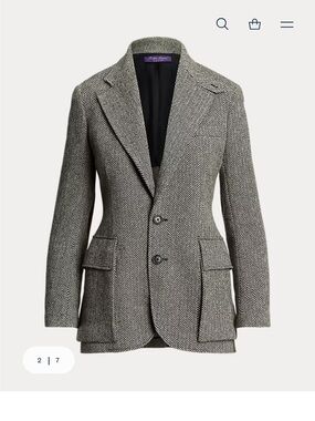 Ralph Lauren Preston Herringbone Blazer